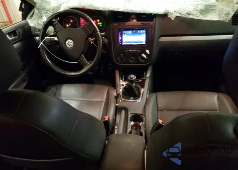 2006 Volkswagen Jetta Tdi из США, поврежденный, VIN 3VWCT81K76M059164